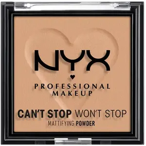 NYX Professional Makeup Poudre matifiante - Can't Stop Won't Stop - 06 Tan pas cher
