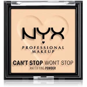 Comparateur de prix : NYX Nyx Professional Makeup - Can't Stop Won't Stop Mattifying Powder - L