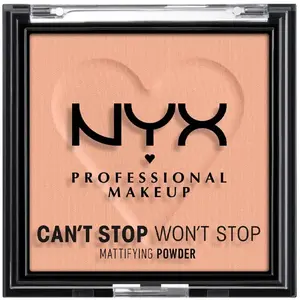 Comparateur de prix : NYX Professional Makeup Poudre matifiante - Can't Stop Won't Stop - 13 Bright Peach