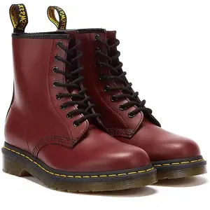 Comparateur de prix : Dr. Martens 1460 Smooth Femme Cherry Rouge Leather Bottes EU 38
