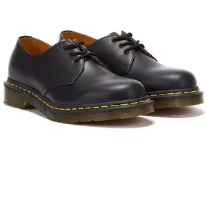 Comparateur de prix : Dr Martens Chaussures basses cuir ou simili Smooth black Noir taille : 42 réf : 15864