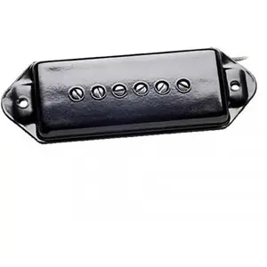 Comparateur de prix : Seymour Duncan Antiquity P90 Dog-Ear Bridge Black Micro guitare