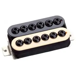 Seymour Duncan SH-8b Invader Humbucker Bridge Zebra micro guitare