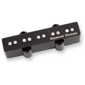 Seymour Duncan Apollo Jazz Bass Bridge 74mm 5 Cordes Black - APJB-5B-74