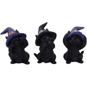 Comparateur de prix : Statuette Gothic de Nemesis Now - Trois Sages Familiers - pour Unisexe - Standard Standard