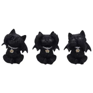 NEMESIS NOW THREE WISE VAMPUSS NOIR 9 CM U6105W2