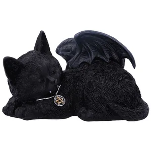 Nemesis Now - Figurine de collection La sieste du chat vampire 18cm  - MNS Figurine  - 145123 