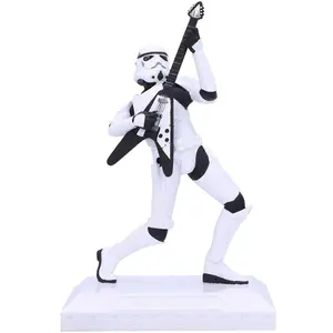 Nemesis Now - Star Wars - Stormtrooper Rock on Figurine 18cm, Noir