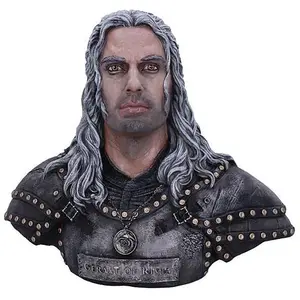 Nemesis Now The Witcher Geralt of Rivia Premium Collectible Polyresin Bust (39.5cm)