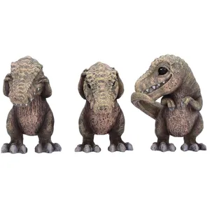 Statuette  de Nemesis Now - Three Wise Tyrannosaurus Rex - pour Unisexe - multicolore StandardVendu paramazon