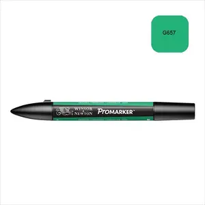 Winsor & Newton Marqueur à alcool double pointe Promarker Emeraude pas cher