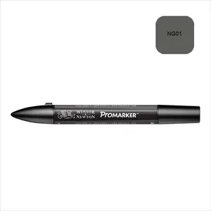 Winsor & Newton Marqueur à alcool double pointe Promarker Gris Froid 5 pas cher