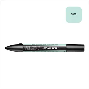 Winsor & Newton Marqueur à alcool double pointe Promarker Vert pastel pas cher