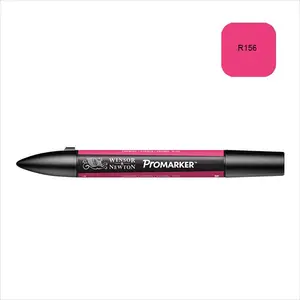 Winsor & Newton Marqueur à alcool double pointe Promarker Carmin pas cher