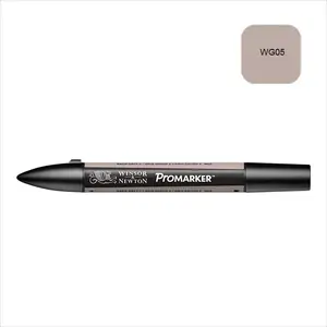 Winsor & Newton Marqueur à alcool double pointe Promarker Gris Chaud 2 pas cher