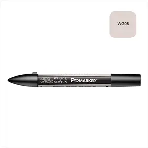 Winsor & Newton Marqueur à alcool double pointe Promarker Gris Chaud 1 pas cher