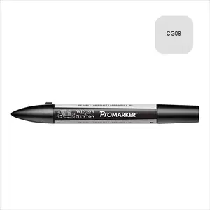 Winsor & Newton Marqueur à alcool double pointe Promarker Gris glacé 1 pas cher
