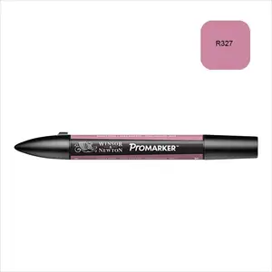Winsor & Newton Marqueur à alcool double pointe Promarker Rose sombre pas cher