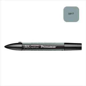 Winsor & Newton Marqueur à alcool double pointe Promarker Vert gris pas cher