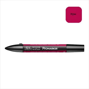 Winsor & Newton Marqueur à alcool double pointe Promarker Rouge Cardinal pas cher