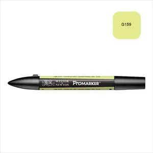 Winsor & Newton Marqueur à alcool double pointe Promarker Zeste de lime pas cher
