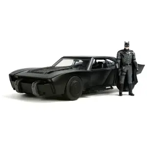 Batmobile avec Batman 1:Hollywood Ride à l'échelle 18 avec éclairage