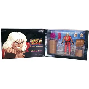 Jada Toys Figurine D´action Ultra Street Fighter Ii: The Final Challengers 1/12 Violent Ken Next Level Sdcc 2024 Exclusive 15 Cm