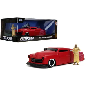 Figurine JADA 35426 MERCURY W/CREEPSHOW FIGURE RED HOLLYWOOD RIDES 1951 1/24  - Jada Toys Figurine  - Jada35426 
