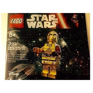 LEGO, Star Wars The Force Awakens, figurine exclusive C-3PO pas cher