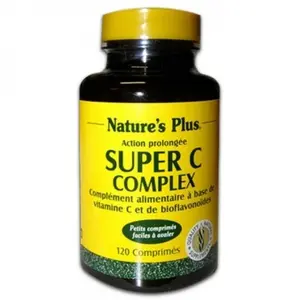 Nature's Plus Super C Complex 120comp pas cher