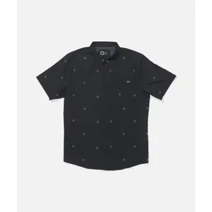 Salty Crew Flagship Uv Button Up Shirt noir XL