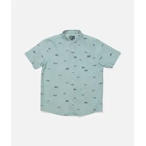Salty Crew Crew Ss Button Up Chemise à motifs L