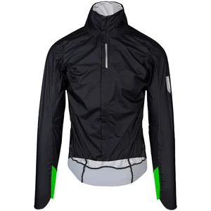 Veste Q36.5 Rain Shell noir brillant vert - XLVendu parbobshop