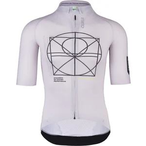 Maillot Q36.5 Gregarius Clima Vitruvian manches courtes gris - XXL pas cher