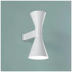 NEMO lampe murale APPLIQUE DE MARSEILLE (Blanc chaux RAL 9002 - Métal)Vendu parmyareadesign