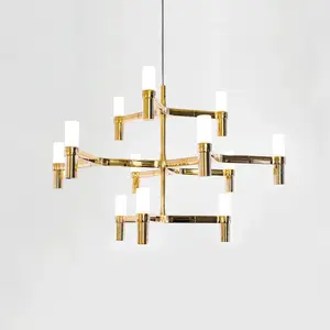 Comparateur de prix : Nemo - Suspension Crown - Métal - Verre sablé - Designer Jehs & Laub