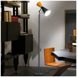 NEMO lampadaire PARLIAMENT (Noir / Jaune - Aluminium)Vendu parmyareadesign