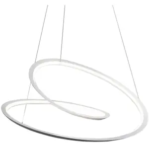 NEMO lampe à suspension KEPLER (Uplight / Blanc 3000K - Aluminium vern...Vendu parmyareadesign