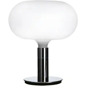 NEMO lampe de table AM1N (Chrome - Métal et verre opale) pas cher