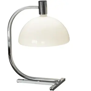 NEMO lampe de table AS1C (Chrome - Métal et verre opale) pas cher
