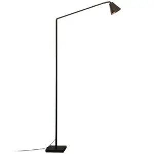NEMO lampadaire UNTITLED READING (Black Cone 3000K - Aluminium verni) pas cher