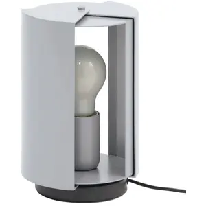 Nemo - Lampe de table Charlotte Perriand - Gris - Aluminium - Designer...Vendu parmade-in-design