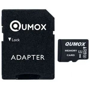 Qumox Carte Mémoire Micro-sd 32 go Micro SDHC/SDXC + Adaptateur 100% Réel Class 10 70/12Mb/sVendu parcdiscount