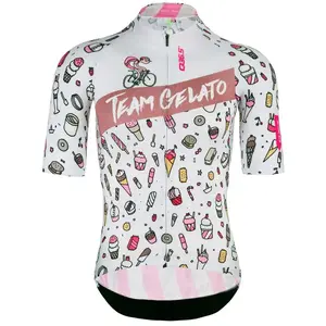 Q36.5 Maillot à Manches Courtes R2 Team Gelato pas cher