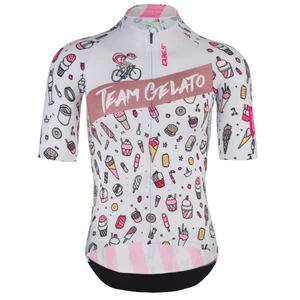 Maillot Q36.5 R2 Team Gelato manche courte blanc. - XXL pas cher