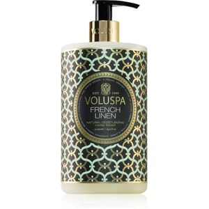 VOLUSPA Maison Noir French Linen savon liquide doux pour les mains 450 ml pas cher