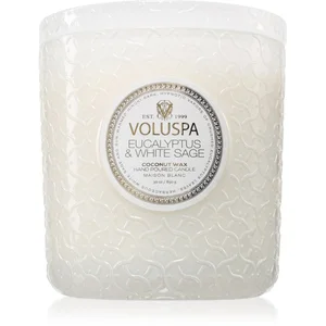 VOLUSPA Maison Blanc Eucalyptus & White Sage bougie parfumée 850 g