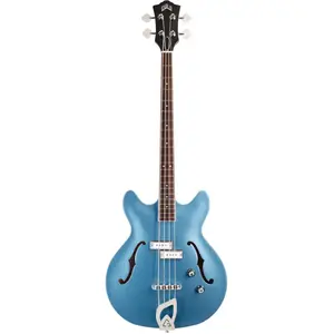 Guild Newark St. Collection Starfire I Bass Pelham Blue basse hollow b...