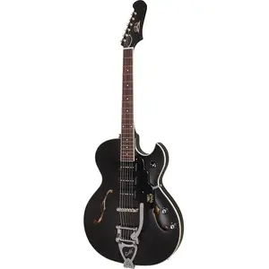 Guild Newark St. Collection Starfire I Jet 90 Satin Black guitare holl...