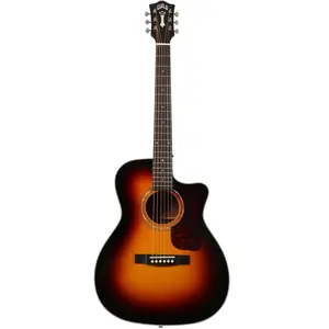 Guild Guild Om-140ce Sunburst Westerly Guitare Folk Électro-Acoustique